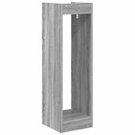 vidaXL Support de Plante Sonoma gris 30 x 30 x 100 cm