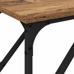 vidaXL Table console Bois Ancien 200 x 29 x 75 cm