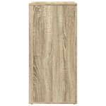vidaXL Buffets 2 Pièces chêne sonoma 79x38x80 cm bois d'ingénierie