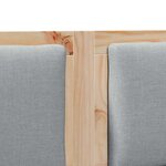 vidaXL Tête de lit Autre Marron 180 cm Bois massif en pin