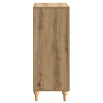 vidaXL Buffet Chêne artisanal 66 x 34 5 x 90 cm Bois d'ingénierie