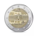 Série de 4 coincards 2 euros BU France 2025 Musée du Louvre.