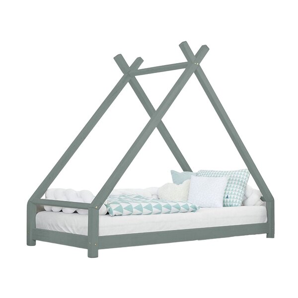 Lit tipi enfant TAHUKA 120 x 180 vert sauge