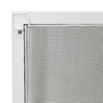 vidaXL Moustiquaire pour fenêtres Blanc 80x120 cm