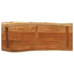 vidaXL Dessus de table 90x40x3 8 cm rectangulaire bois massif acacia