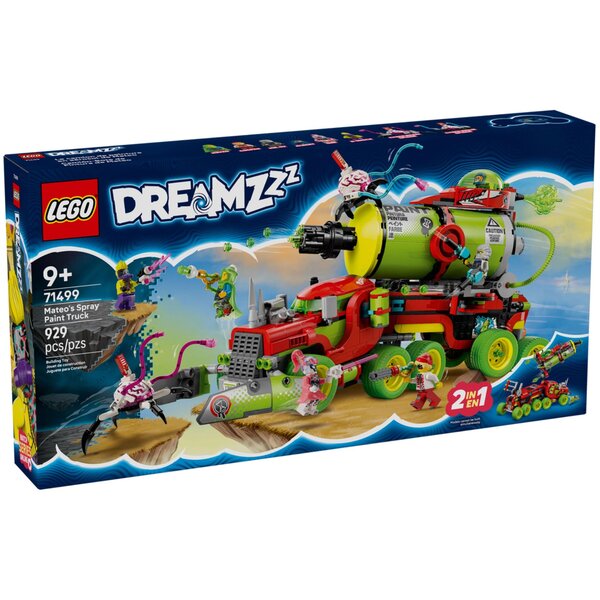 LEGO Dreamzzz - Camion Spray de Peinture de Mateo - Set de Construction 71499 pour Enfants
