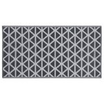 vidaXL Tapis d'extérieur ARAKIL Noir 160x230 cm PP