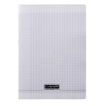 Cahier piqué 8000 POLYPRO A4 48 pages Grands carreaux 90 g - Incolore CALLIGRAPHE