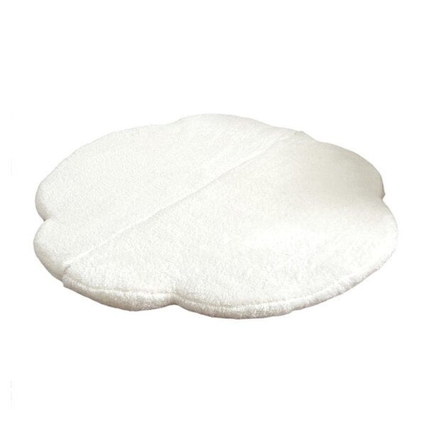 Tapis de jeu nuage en peluche écru