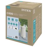 INTEX Pompe Filtrante INTEX Blanc 3.69 PP et Acier