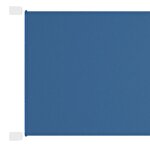 vidaXL Auvent vertical Bleu 60x600 cm Tissu oxford