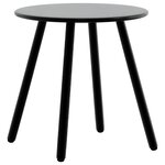 vidaXL Lot de 3 Chaise de jardin noir et gris clair résine tressée