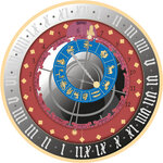 Monnaie BERN ASTRONOMICAL CLOCK City Hall Clocks 1 Oz Argent 5€ Euro Malta 2026