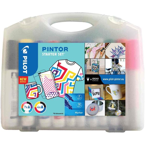 Marqueur à pigment pintor  starter set de 11 pilot