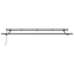 vidaXL Auvent Rétractable Marron 400 x 200 cm Polyester et Aluminium