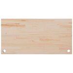 vidaXL Dessus de bureau 110x55x2 5 cm bois massif de pin