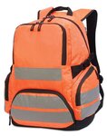 Sac à dos haute visibilité - sécurité - 7702 - orange fluo