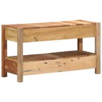 Meuble TV vidaXL 83x33x46 cm en bois massif récupéré