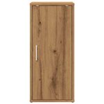 vidaXL Armoire à chaussures chêne artisanal bois d'ingénierie
