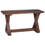 vidaXL banc Naturel 85 x 35 x 47 cm Bois massif de récupération