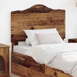 vidaXL Tête de lit Bois Ancien 90 cm Bois d'ingénierie