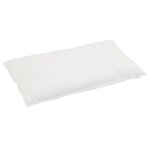 vidaXL Ensemble de Duvet avec oreiller 3 pc Blanc Plume de canard
