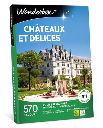 Coffret cadeau - WONDERBOX - Châteaux et délices