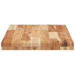 vidaXL Étagères flottantes 3 Pièces 80x40x4 cm acacia massif à l'huile
