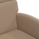 vidaXL Chaises de salle à manger 2 Pièces Cappuccino 58 x 65 x 98 cm