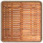 vidaXL Ensemble de salle à manger pour jardin 3 Pièces Beige et crème