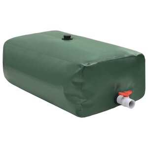 vidaXL Réservoir d'eau avec robinet pliable 1000 L PVC