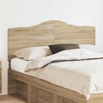 vidaXL Tête de lit Chêne Sonoma 160 cm Bois d'ingénierie