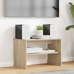 vidaXL Meuble TV Chêne Sonoma 60 x 35 x 40 cm Bois d'ingénierie