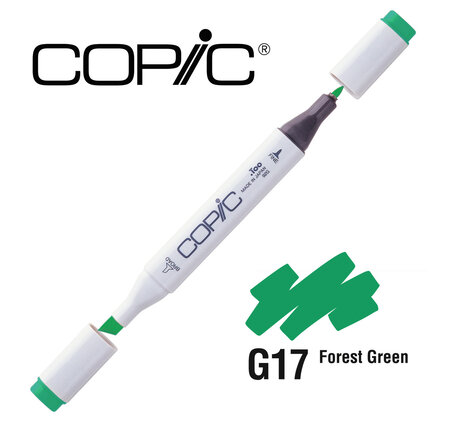 Marqueur à l'alcool Copic Marker G17 Forest Green