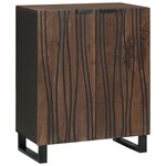 vidaXL Buffet 60 x 33 5 x 75 cm en bois de mangue massif
