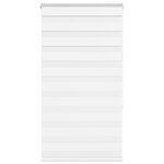 vidaXL Store zèbre blanc 70x150 cm largeur du tissu 65 9 cm polyester