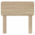 vidaXL Tête de lit Chêne Sonoma 100 cm Bois d'ingénierie