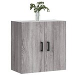 vidaXL Armoire murale sonoma gris 60x31x60 cm bois d'ingénierie