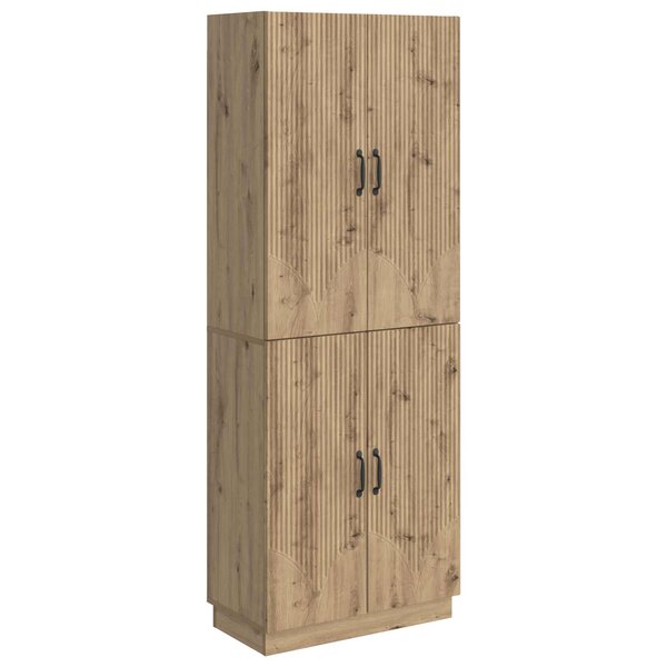 vidaXL Ensemble de Meubles 2 Pièces Chêne artisanal Bois d'ingénierie