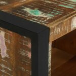 vidaXL Cube Mural Marron 55 x 35 x 40 cm Bois massif de récupération