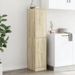 vidaXL Armoire d'apothicaire chêne sonoma bois d'ingénierie
