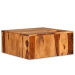 vidaXL Table basse Bois massif 70x70x30 cm