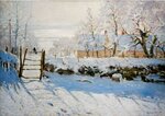 Puzzle Claude Monet La Pie 1000 pieces