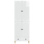 vidaXL Ensemble de Meubles 2 Pièces 66 x 34 5 x 95 cm Bois d'ingénierie