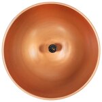 Vidaxl lampe suspendue industrielle cuivre rond 42 cm e27 manguier