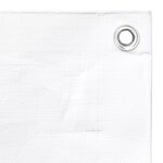 vidaXL Bâche 260 g/m² 6x12 m Blanc PEHD