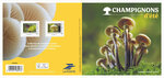 Collector 4 timbres - Champignons d'été - Lettre Verte