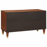 vidaXL Meubles et étagères de rangement pour médias avec porte Marron
