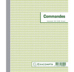 Manifold Commandes 21x18cm 50 Feuillets Dupli Autocopiants - Motif  - X 10 - Exacompta