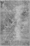 Tapis de salon FISUN 200 x 300 cm - Gris